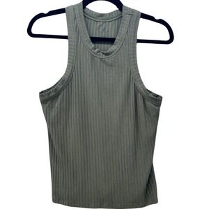 Free People‎ Tank Top Green Medium